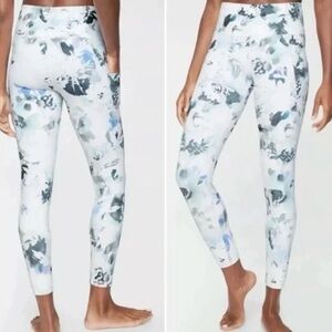 Floral Leggings - athleta - small